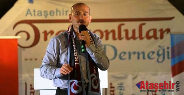 Süleyman Soylu, Ataşehir'de Trabzonlularla buluştu