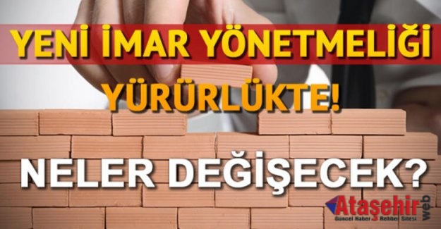 İmar kanununda yapılan değişiklikler