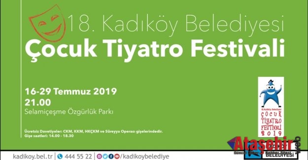 KADIKÖY ÇOCUK TİYATRO FESTİVALİ BAŞLIYOR