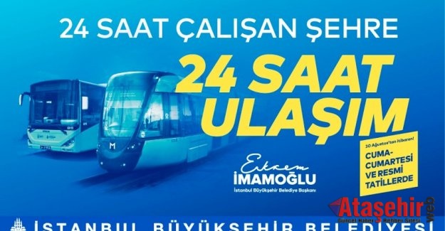 İstanbul, gece ulaşımında dünya kenti olacak