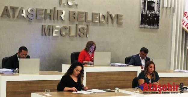 Ataşehir Belediye Meclisi Yeni Dönem Mesaisine Başladı