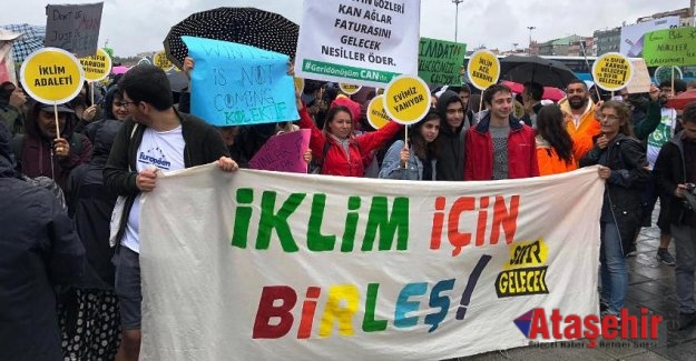 Türkiye ve tüm dünya haykırdı: İklim için birleş!