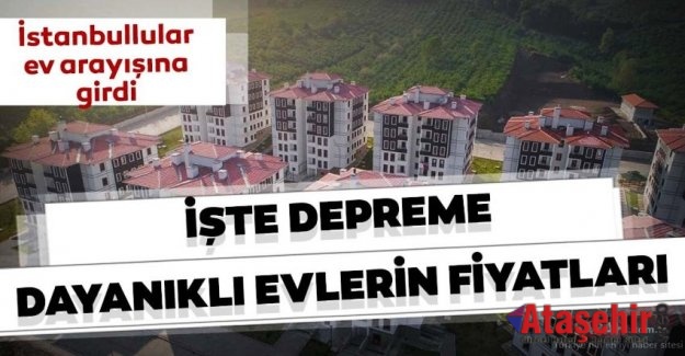 Deprem sonrası İstanbul’da ev fiyatları ne oldu