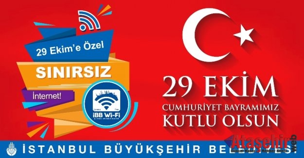 İBB’DEN CUMHURİYET BAYRAMI’NDA SINIRSIZ İNTERNET