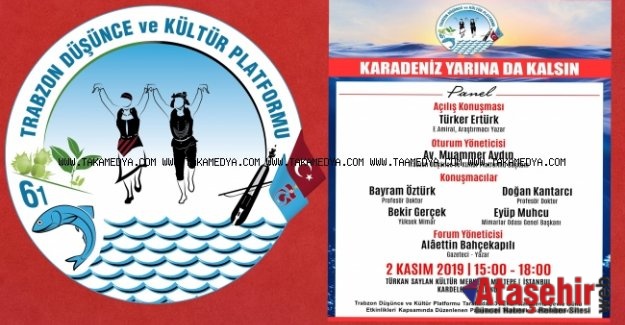 Trabzonlular “Karadeniz’in çevresel sorunlarını” tartışıyor