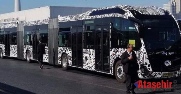 Yeni metrobüsler test sürüşüne başladı