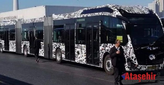 Yeni metrobüsler test sürüşüne başladı