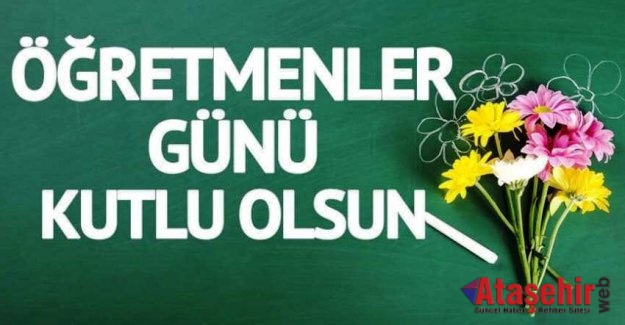 Tüm öğretmenlerimizin Öğretmenler Günü kutlu olsun!