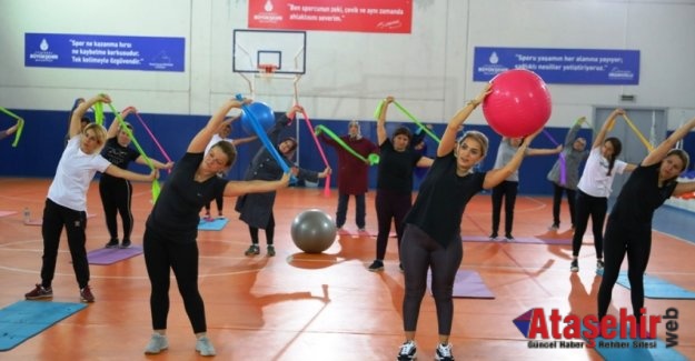 İBB KIŞ DÖNEMİ SPOR OKULLARI’NDA KADINLARA ÖZEL SEANSLAR