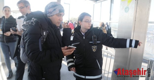 KADIN GÜVENLİK GÖREVLİLERİ METROBÜS HATTINDA