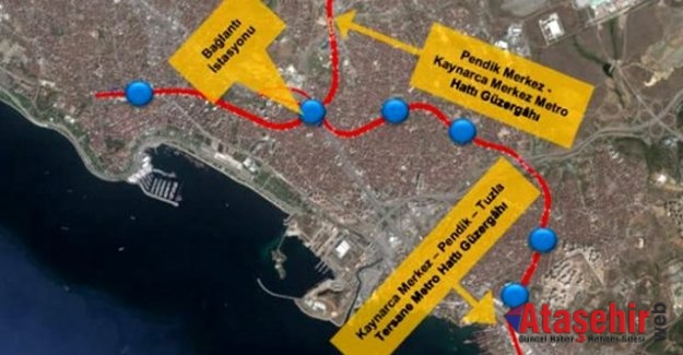 Kaynarca-Tuzla-Pendik metro hattının yapımına başlanıyor