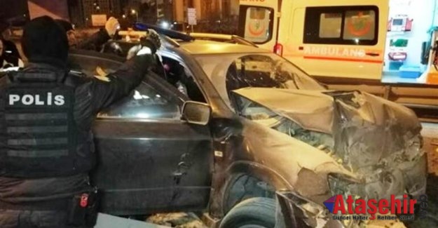 Ataşehir'de korkunç kaza, 14 yaşındaki çocuk bacağından oldu!