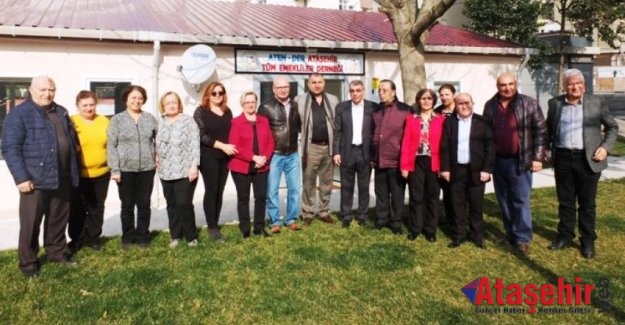 Ataşehir Tüm Emekliler Derneği Ataşehir Basınını Ağırladı