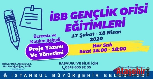 İBB GENÇLİK OFİSİ'NDE YENİ EĞİTİM PROGRAMLARI BAŞLIYOR