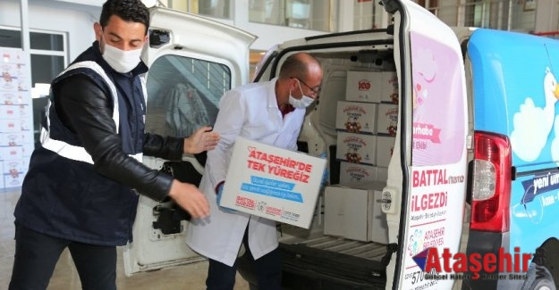 Ataşehir'de Sıcak yemek ve Kumanya dağıtımı devam ediyor