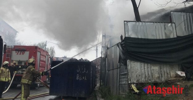 Ataşehir’de hurdacı! Aynı gün iki kez yandı