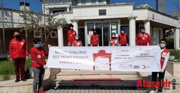 Kızılay Ataşehir Şubesi kan bağışı için sizleri bekliyor