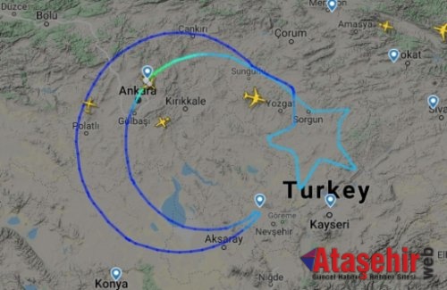 THY'nin "TK1920" kodlu özel uçuşu