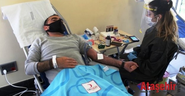 Ataşehir'de Kan bağışına yoğun ilgi