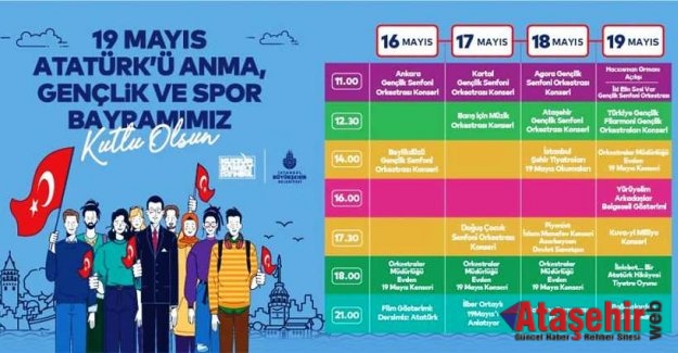 ATAŞEHİRLİ GENÇLER “19 MAYIS GENÇLİK ORKESTRALARI FESTİVALİ”NDE