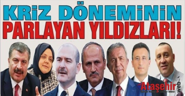 Kriz döneminin parlayan yıldızları!