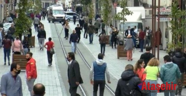 Taksim Meydanı ve İstiklal Caddesi'nde maske zorunluluğu