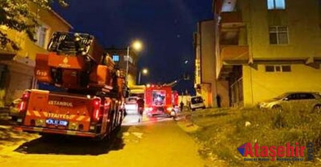 Ataşehir'de ambalaj deposunda korkutan yangın