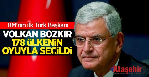 BM 75. Genel Kurul Başkanlığı'na Volkan Bozkır seçildi