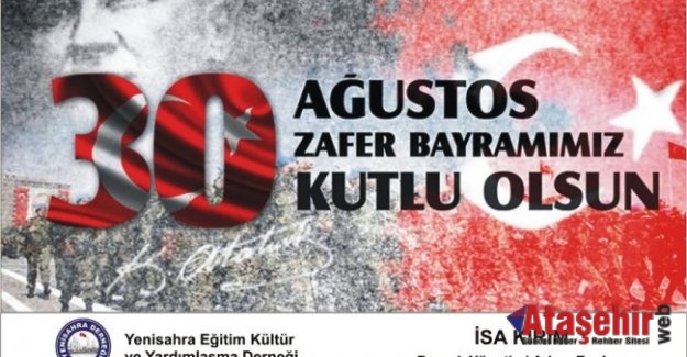 30 Ağustos zafer bayramı kutlu olsun