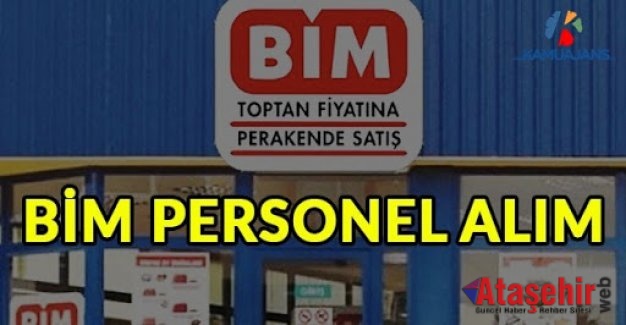 BİM Türkiye Genelinde Birçok Şehirde Personel Alımı