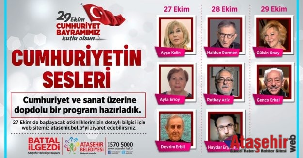 ATAŞEHİR 29 EKİM CUMHURİYET BAYRAMI’NA HAZIR