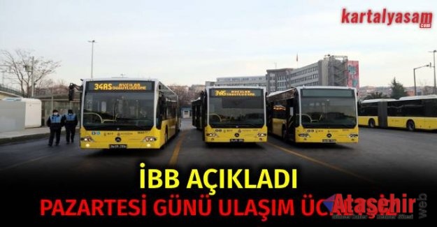 İBB: Yarın toplu ulaşım ücretsiz