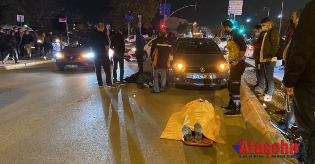 Ataşehir’de otomobil yayalara çarptı: 2 yaralı