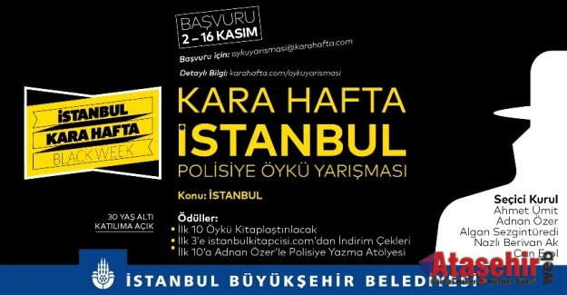 KARA HAFTA İSTANBUL ÖYKÜ YARIŞMASI’NA BAŞVURULAR BAŞLADI