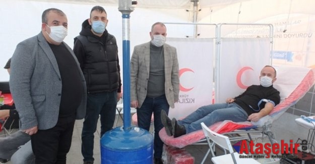 MHP Ataşehir İlçe Başkanlığı kan bağışına destek verdi