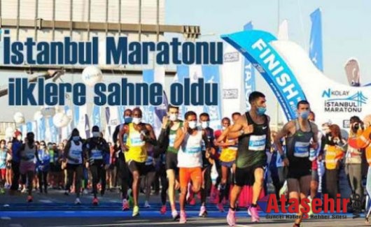 N KOLAY 42. İSTANBUL MARATONU İLKLERE SAHNE OLDU