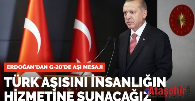 Türk Aşısını insanlığın hizmetine sunacağız