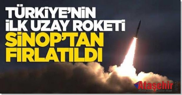 Türk Roketi İlk Kez Sıvı Yakıtla Uzayda