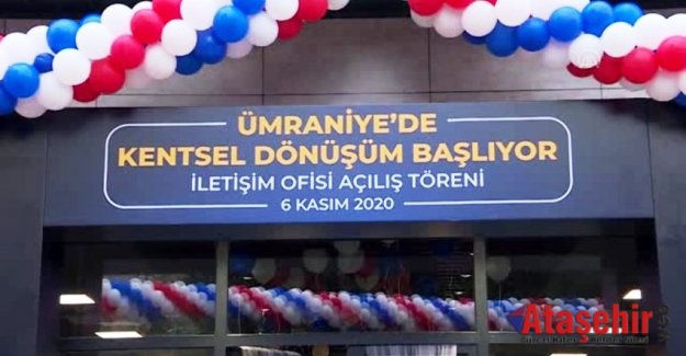 Ümraniye Elmalıkent Mahallesi'nde "kentsel dönüşüm" başlıyor