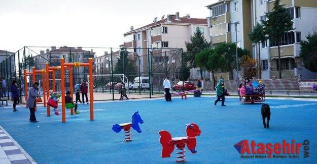 Sabahattin Ali Parkı çocuk sesiyle şenlendi