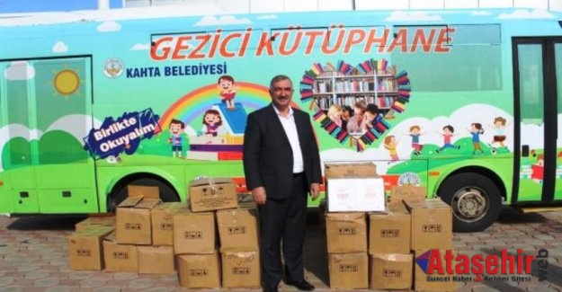 Ataşehir Belediyesi'nden Kahta Belediyesi'ne kitap desteği