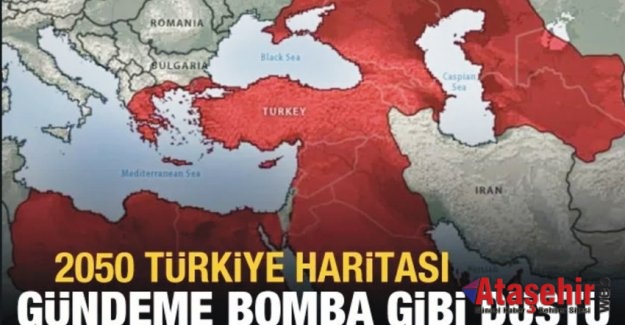 2050 Türkiye haritası