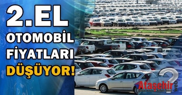 2. El Otomobil fiyatları düşmeye devam ediyor!