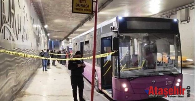 İETT otobüsünü çalıp Kadıköy'den Taksim'e gitti