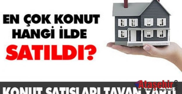 Konut satışları tavan yaptı