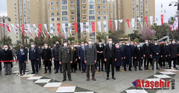 18 MART ÇANAKKALE ZAFERİ ATAŞEHİR'DE TÖRENLE ANILDI