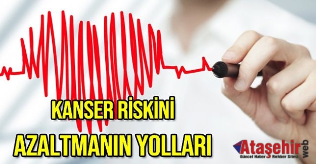 KANSER RİSKİNİ DÜŞÜREN “14” GÜNLÜK YAŞAM ÖNERİSİ