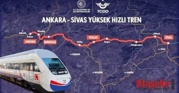 Ankara-Sivas YHT hattı 4 Eylülde açılıyor