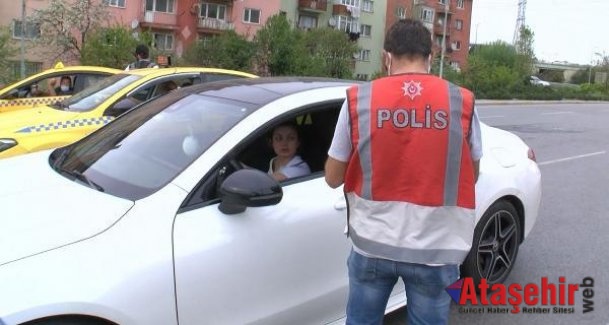 Ataşehir'de izin belgesi olmayanlar cezadan kaçamadı