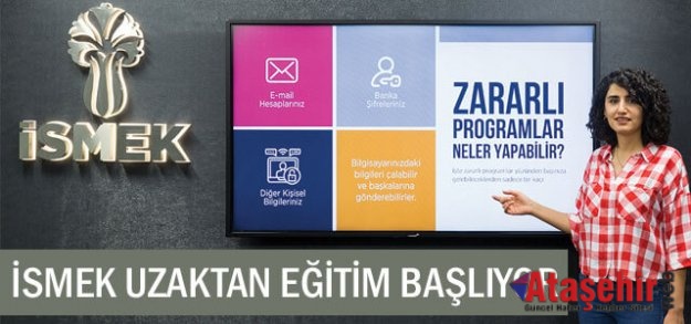 İSMEK’TE UZAKTAN EĞİTİM 17 MAYIS’TA BAŞLIYOR